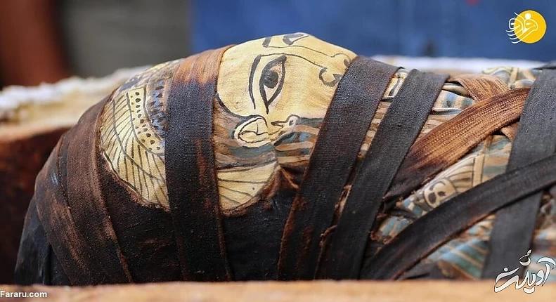 کشف ده‌ها تابوت باستانی ۲۶۰۰ ساله در مصر + تصاویر